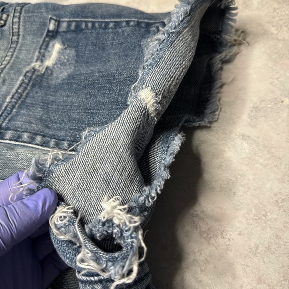 Denim Shorts .Size 6 - Picture 5 of 5